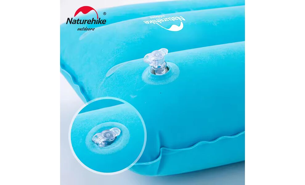 Туристична надувна подушка Naturehike NH18F018-Z (Dark Blue), зображення 7