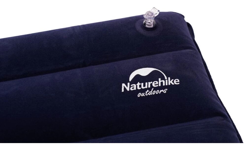 Туристична надувна подушка Naturehike NH18F018-Z (Dark Blue), зображення 4