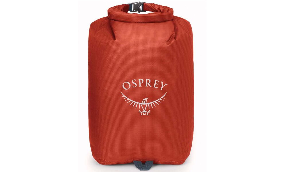 Гермомішок Osprey Ultralight DrySack (Mars Orange), 12 л, Об'єм: 12, Колір виробника: Mars Orange, зображення 3