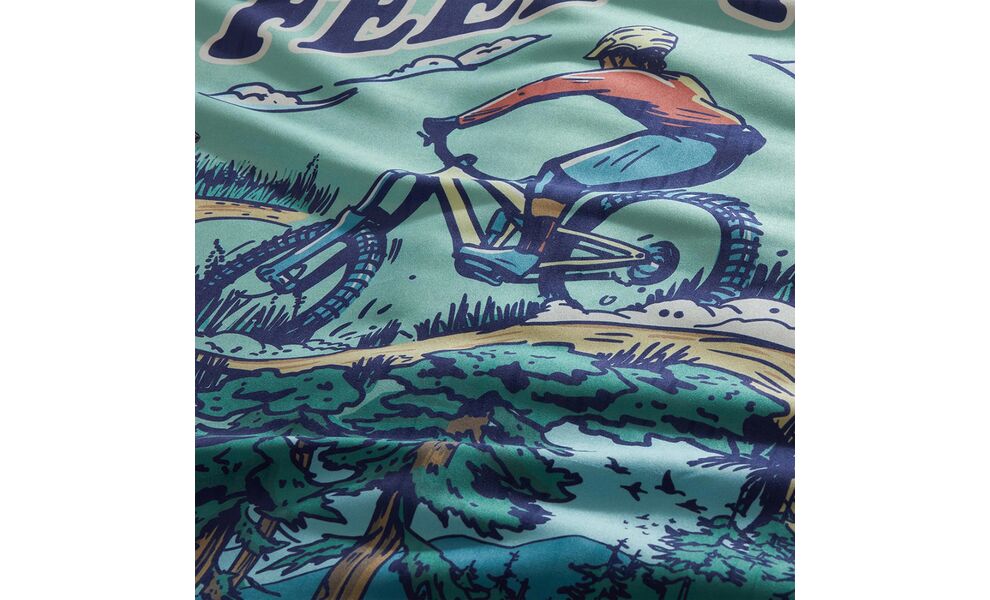 Швидкосохнучий рушник з мікрофібри PackTowl Personal - Body (Flow), 137x64 см, Тип розміру: Body, Колір: Flow, зображення 2