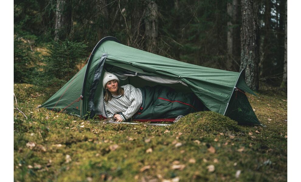 1-місний ультралегкий намет Robens Cress 1 Pro: двошаровий, зображення 12