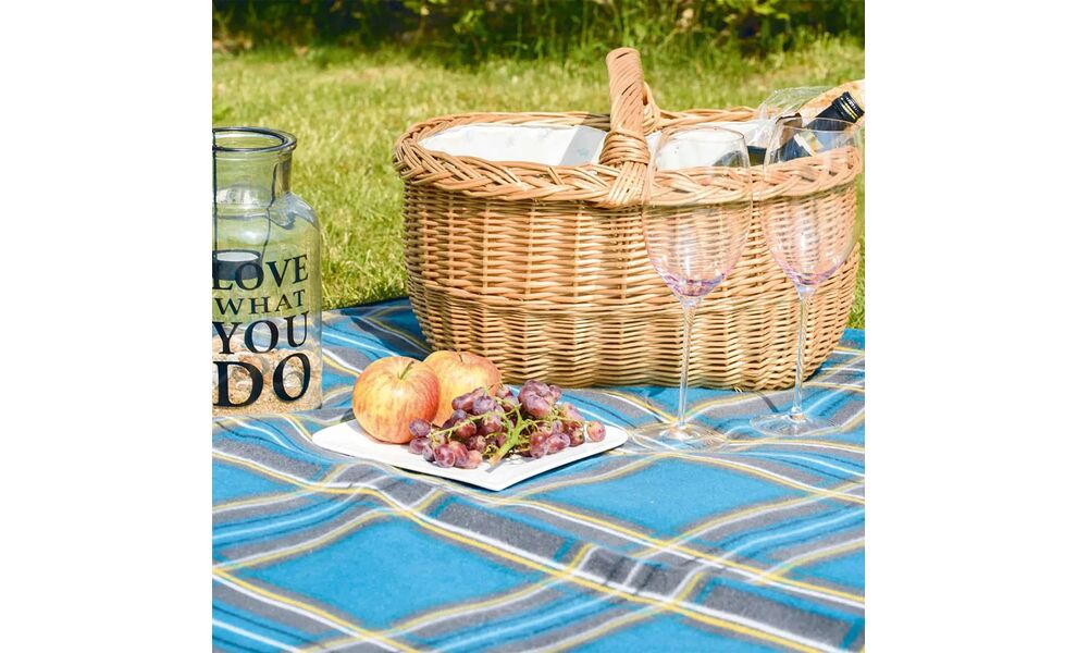 Килимок для пікніку Uquip Scotty - XXL, Тип розміру: XXL, Колір виробника: Petrol/Grey, зображення 12