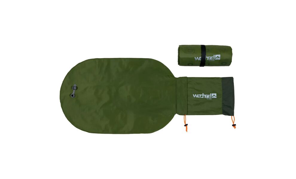 Надувний каремат Wechsel Glacio: з мішком-насосом, Товщина: 8, Колір виробника: Olive, зображення 6