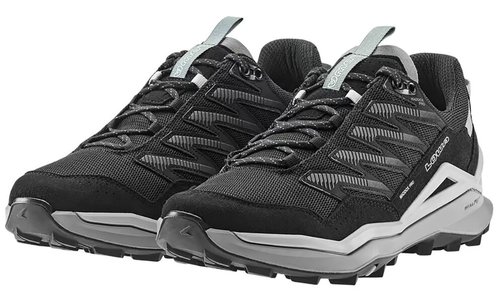 Трекінгові кросівки чоловічі LOWA Maddox Pro LO - 311640 (9930/Black-Grey), Колір виробника: 9930/Black-Grey, Тип колодки: середня, Розмір виробника: EU 41,5, зображення 2