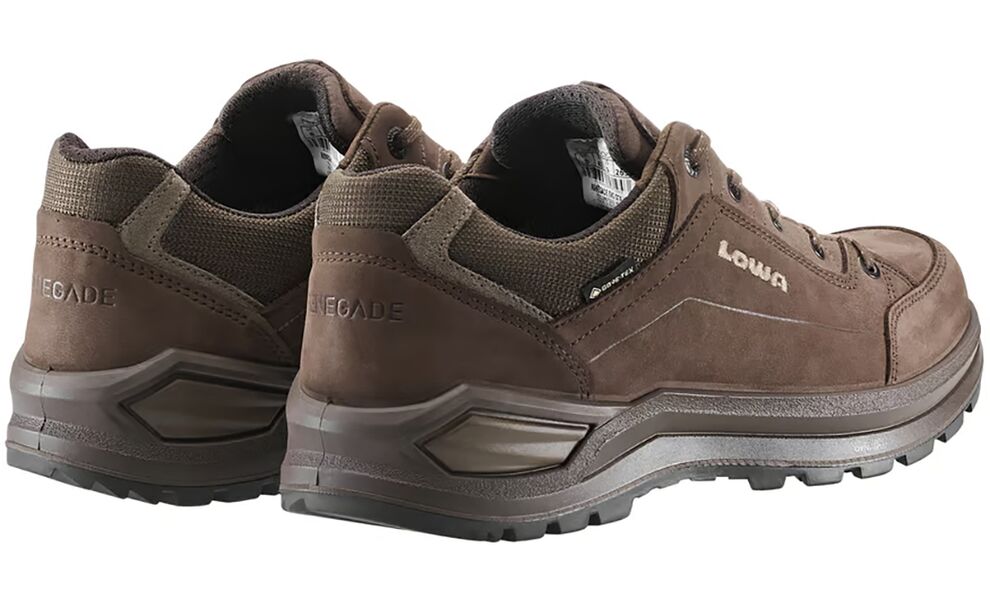 Трекінгові кросівки чоловічі LOWA Renegade Evo GTX LO - 311867 (4298/Espresso-Black), Колір виробника: 4298/Espresso-Black, Тип колодки: середня, Розмір виробника: EU 44, зображення 3