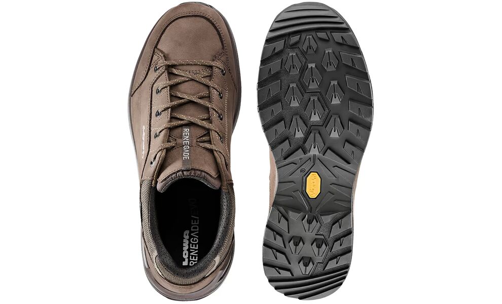 Трекінгові кросівки чоловічі LOWA Renegade Evo GTX LO - 311867 (4298/Espresso-Black), Колір виробника: 4298/Espresso-Black, Тип колодки: середня, Розмір виробника: EU 44,5, зображення 6