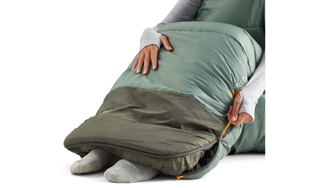 Демісезонний туристичний спальник Sea to Summit Boab -1C - Regular Wide до -1°C: з капюшоном, зображення 7