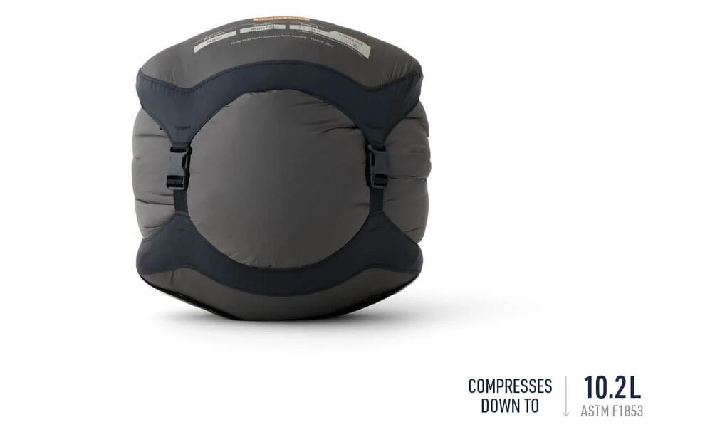 Демісезонний туристичний спальник Sea to Summit Boab -1C - Regular до -1°C: з капюшоном, Максимальний зріст користувача: 185, Колір: Laurel Wreath Green, Сторона застібки: ліва, зображення 3