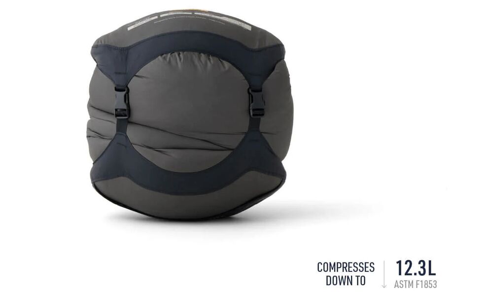 Демісезонний туристичний спальник Sea to Summit Boab -1C - Regular Wide до -1°C: з капюшоном, зображення 5