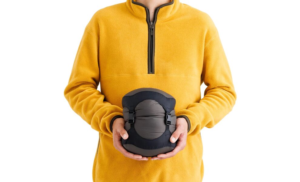 Демісезонний пуховий спальник-квілт Sea to Summit Ember -1C - Long до -1°C, Максимальний зріст користувача: 198, Колір: Beluga, Сторона застібки: без блискавки, зображення 10