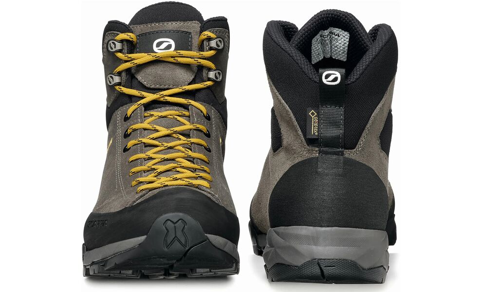 Трекінгові черевики чоловічі SCARPA Mojito Hike GTX - 63318-200 - Wide (Titanium/Mustard), Колір виробника: Titanium/Mustard, Тип колодки: широка, Розмір виробника: EU 45,5, зображення 4