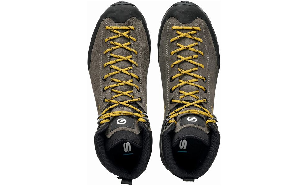 Трекінгові черевики чоловічі SCARPA Mojito Hike GTX - 63318-200 - Wide (Titanium/Mustard), Колір виробника: Titanium/Mustard, Тип колодки: широка, Розмір виробника: EU 45,5, зображення 5