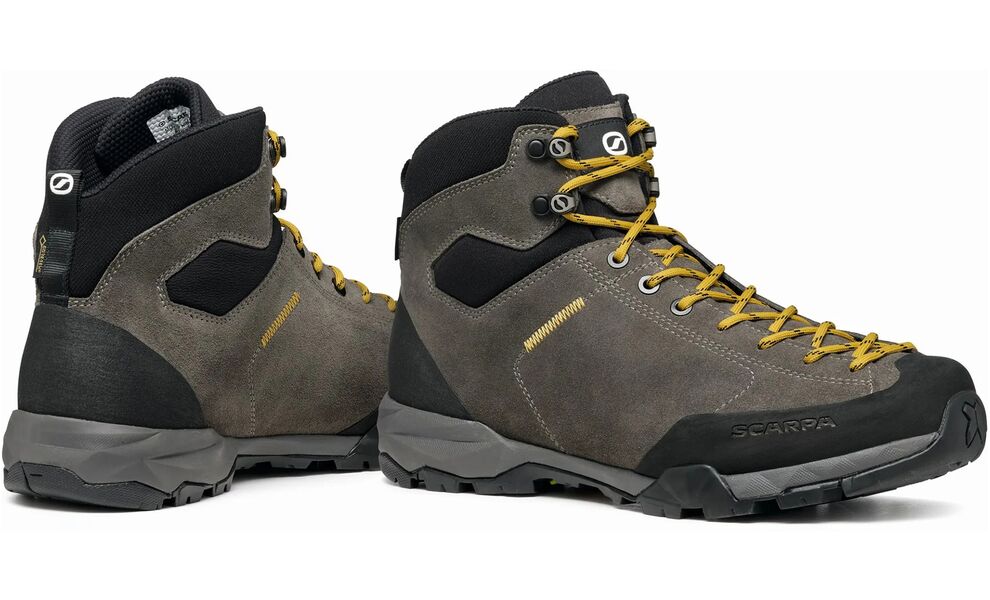 Трекінгові черевики чоловічі SCARPA Mojito Hike GTX - 63318-200 - Medium (Titanium/Mustard), Колір виробника: Titanium/Mustard, Тип колодки: середня, Розмір виробника: EU 44, зображення 7