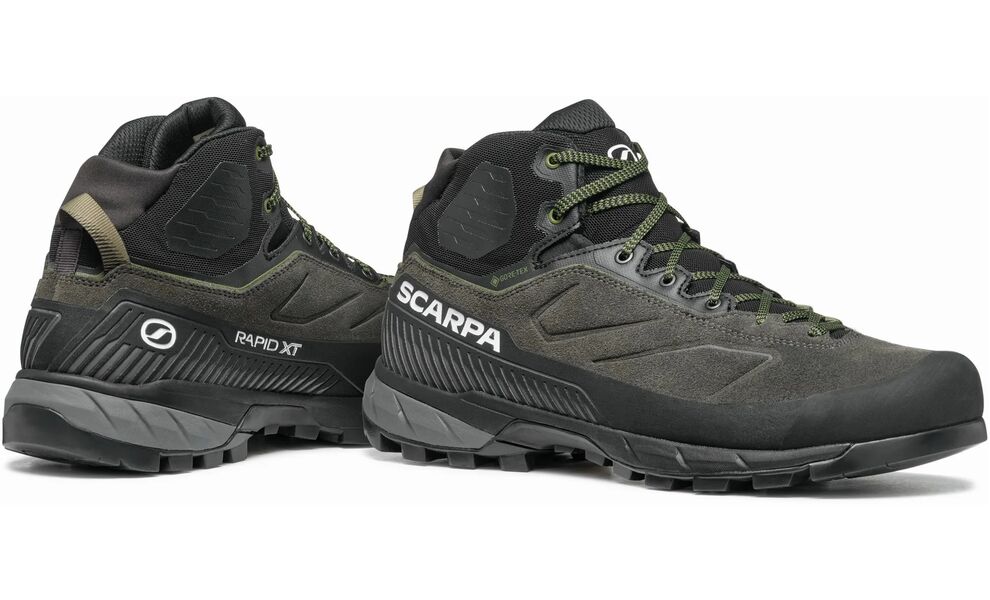 Черевики чоловічі SCARPA Rapid XT Mid GTX - 72696-200 (Shark/Military), Колір виробника: Shark/Military, Розмір виробника: EU 43,5, зображення 7