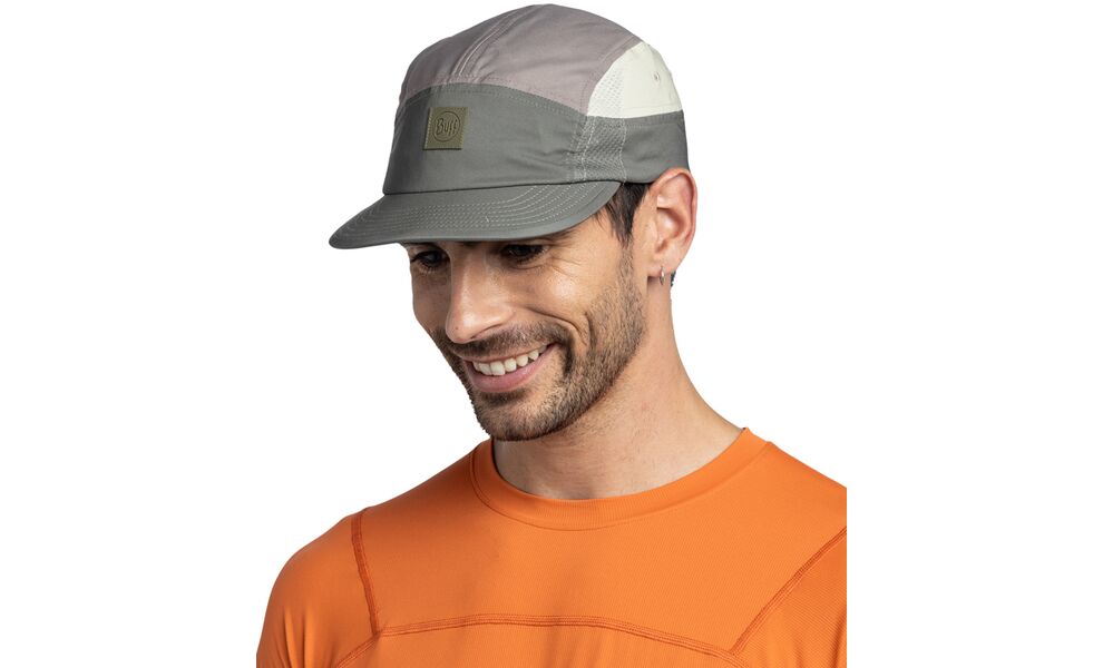 Кепка BUFF® 5 Panel Go (Domus Khaki), Колір виробника: Domus Khaki, Тип розміру: S/M, зображення 4