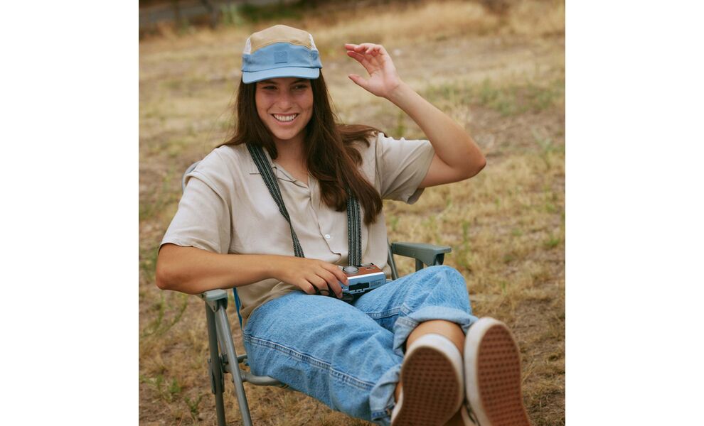 Кепка BUFF® 5 Panel Go (Domusi Steel), Колір виробника: Domusi Steel, Тип розміру: L/XL, зображення 5