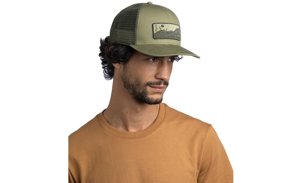 Кепка BUFF® Explore Trucker (Wate Forest), Колір виробника: Wate Forest, Тип розміру: L/XL, зображення 3