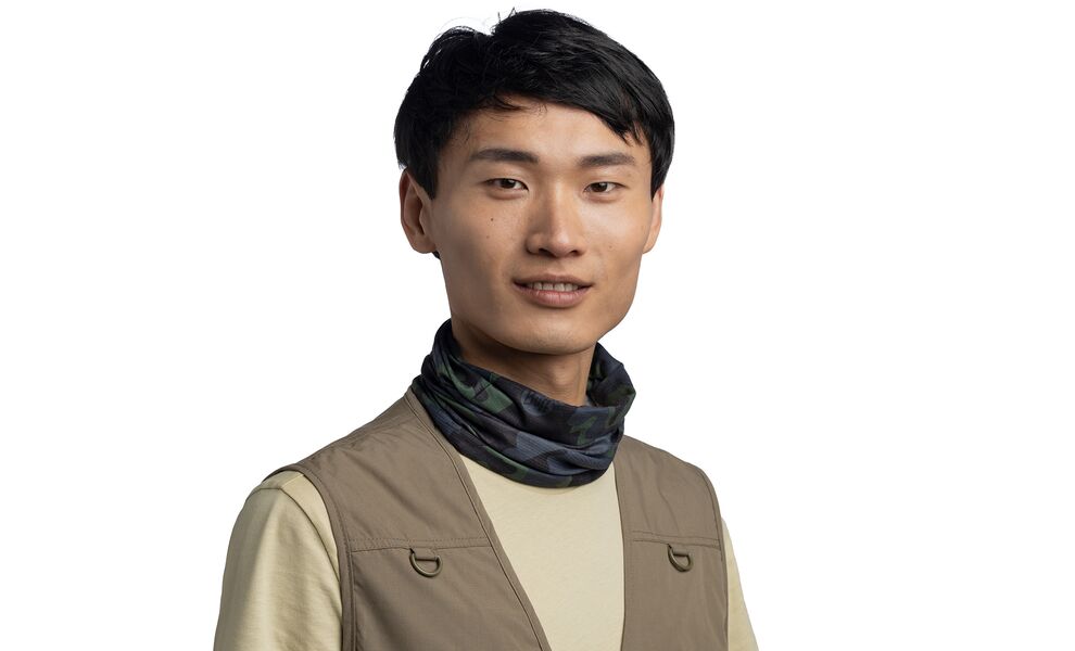 Мультишарф BUFF® Coolnet UV+ Angler (Enob Steel), Колір виробника: Enob Steel, зображення 4