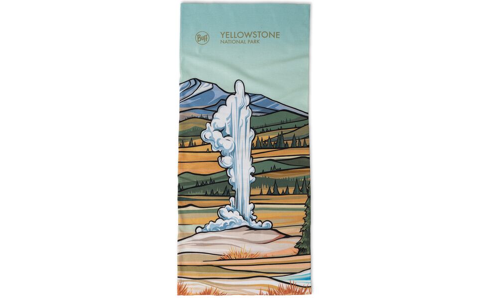 Мультишарф BUFF® Coolnet UV+ National Parks (Yellowstone), Колір виробника: Yellowstone, зображення 2