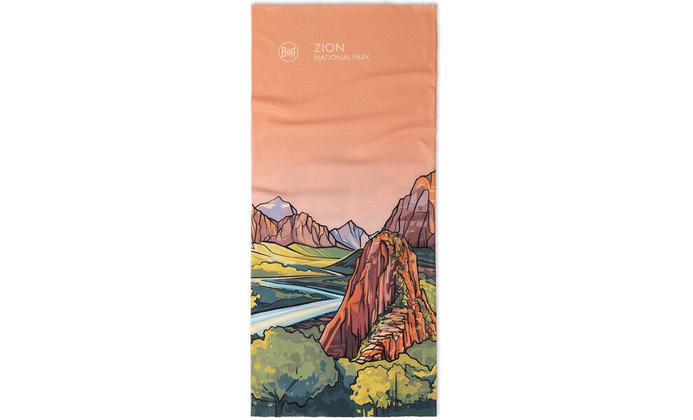 Мультишарф BUFF® Coolnet UV+ National Parks (Zion), Колір виробника: Zion, зображення 2