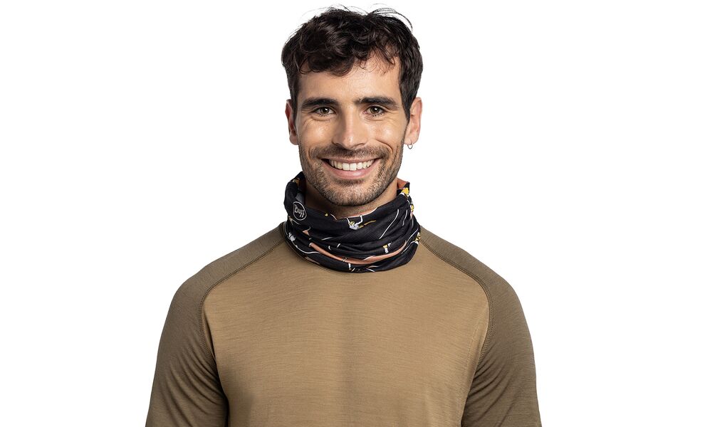 Мультишарф BUFF® Coolnet UV+ (Tumus Black), Колір виробника: Tumus Black, зображення 3