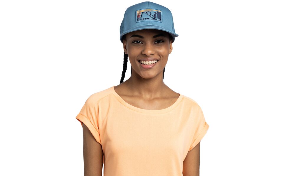 Кепка BUFF® Explore Trucker (Nidus Blue), Колір виробника: Nidus Blue, Тип розміру: L/XL, зображення 3