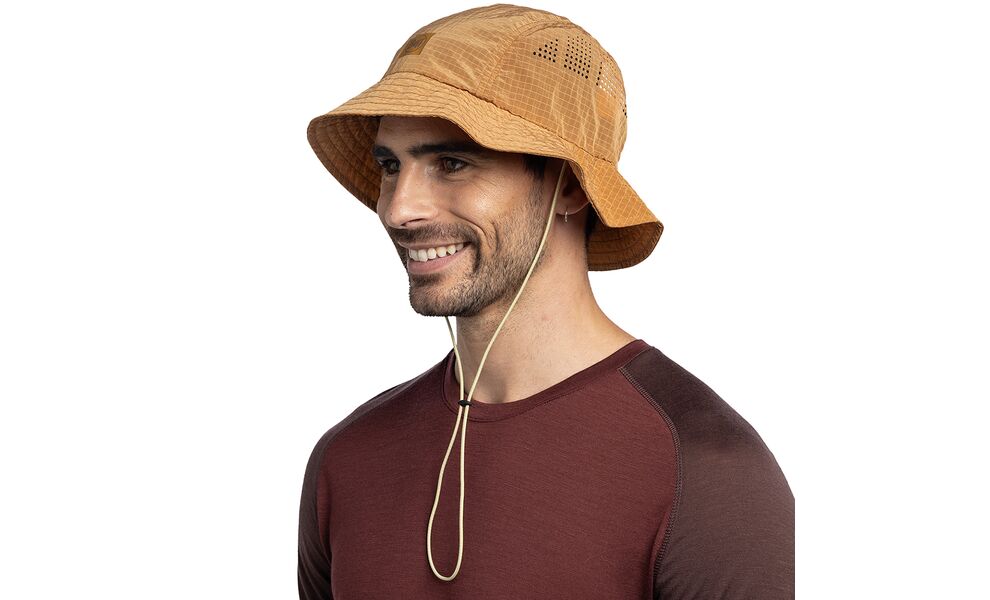 Панама BUFF® Go (Solid Ginger), Колір виробника: Solid Ginger, Тип розміру: L/XL, зображення 5