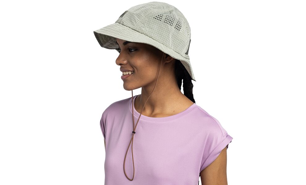 Панама BUFF® Go (Solid Pistachio), Колір виробника: Solid Pistachio, Тип розміру: L/XL, зображення 5