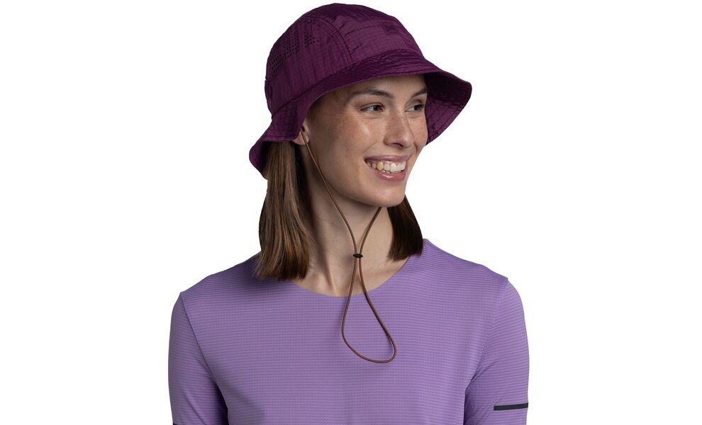 Панама BUFF® Go (Solid Purplish), Колір виробника: Solid Purplish, Тип розміру: S/M, зображення 6