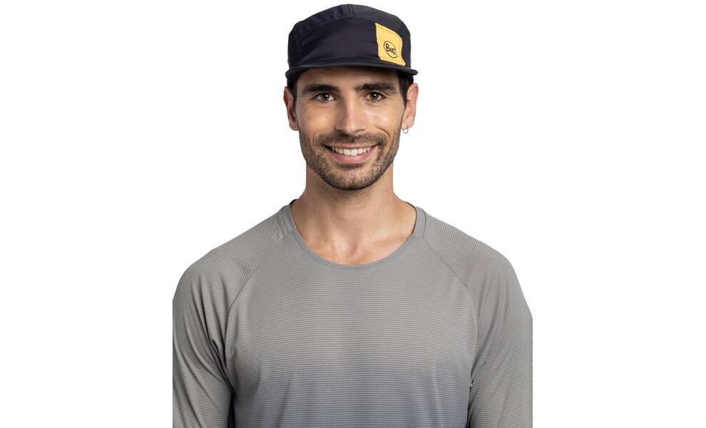 Кепка BUFF® 5 Panel Go (Logo Black), Колір виробника: Logo Black, Тип розміру: S/M, зображення 3