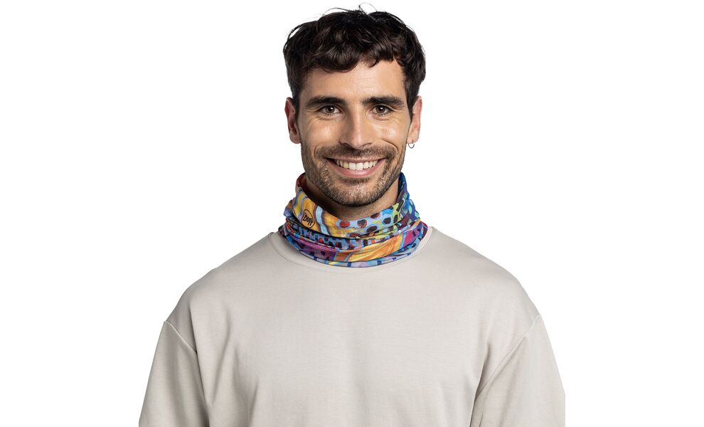 Мультишарф BUFF® Coolnet UV+ Derek De Young (Trout Confetti), Колір виробника: Trout Confetti, зображення 3