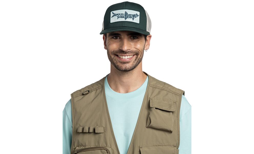 Кепка BUFF® Explore Trucker (Salty Green), Колір виробника: Salty Green, Тип розміру: L/XL, зображення 3