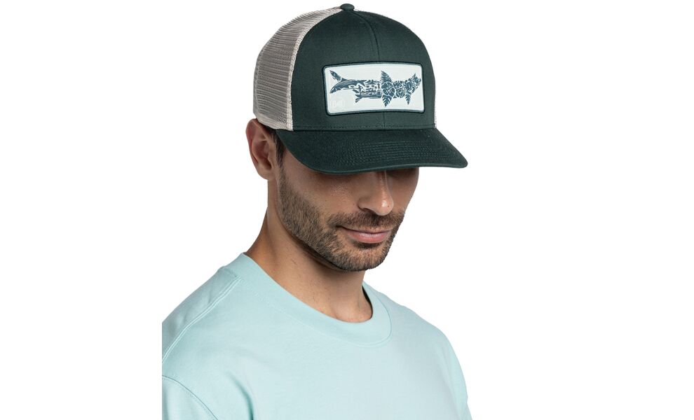 Кепка BUFF® Explore Trucker (Salty Green), Колір виробника: Salty Green, Тип розміру: L/XL, зображення 4