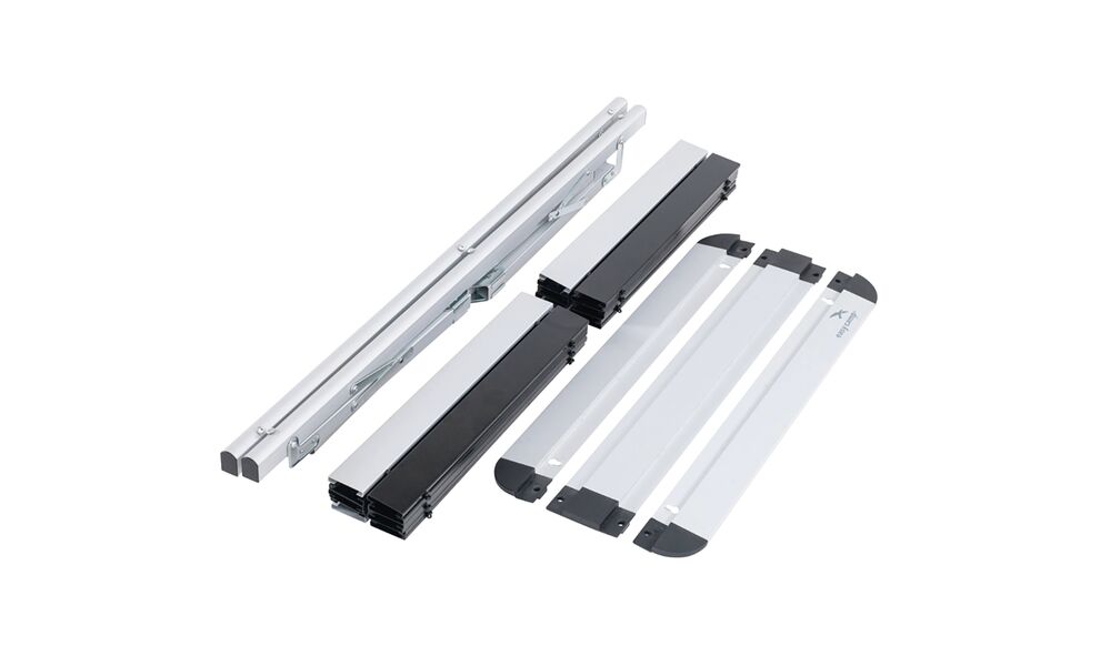 Розкладний стіл з алюмінію Easy Camp Aspen L - 110x70x70 см, Тип розміру: L, Колір: Black, зображення 3