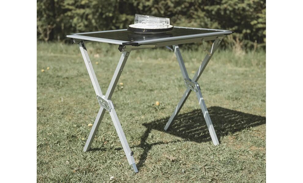 Розкладний стіл з алюмінію Easy Camp Aspen M - 80x60x70 см, Тип розміру: M, Колір: Black, зображення 6
