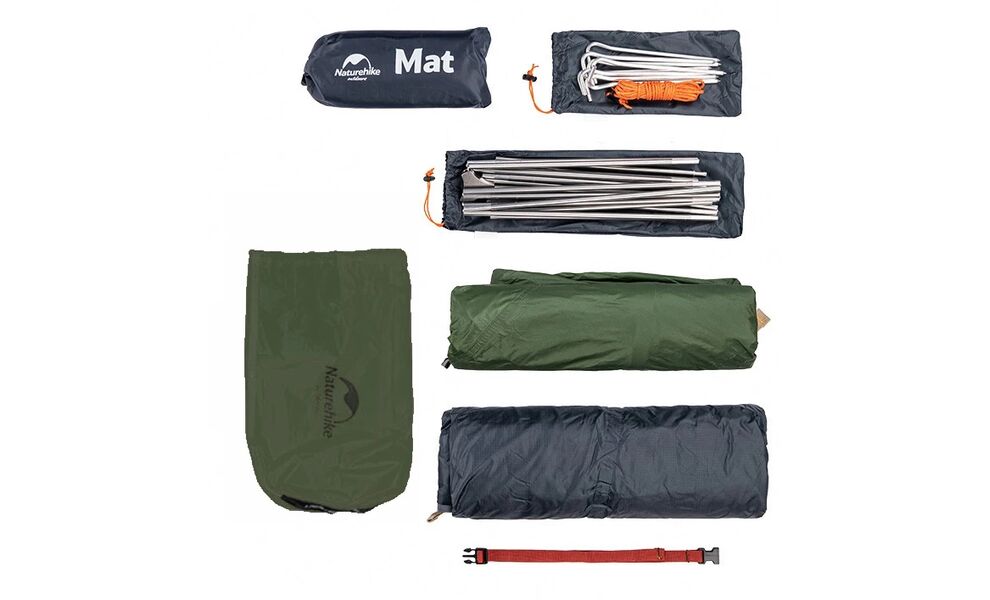 1-місний намет Naturehike NH18A095-D Cloud Trek 1 (Navy): двошаровий, Кількість місць: 1, Колір: Navy, зображення 5