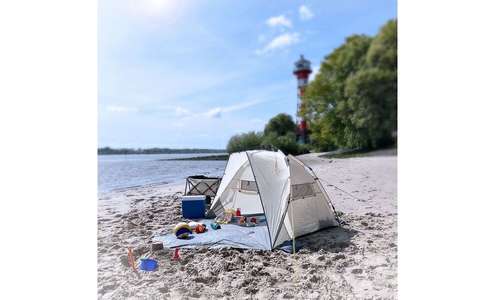 Пляжний автоматичний намет Uquip Speedy (Sand), Колір: Sand, зображення 18