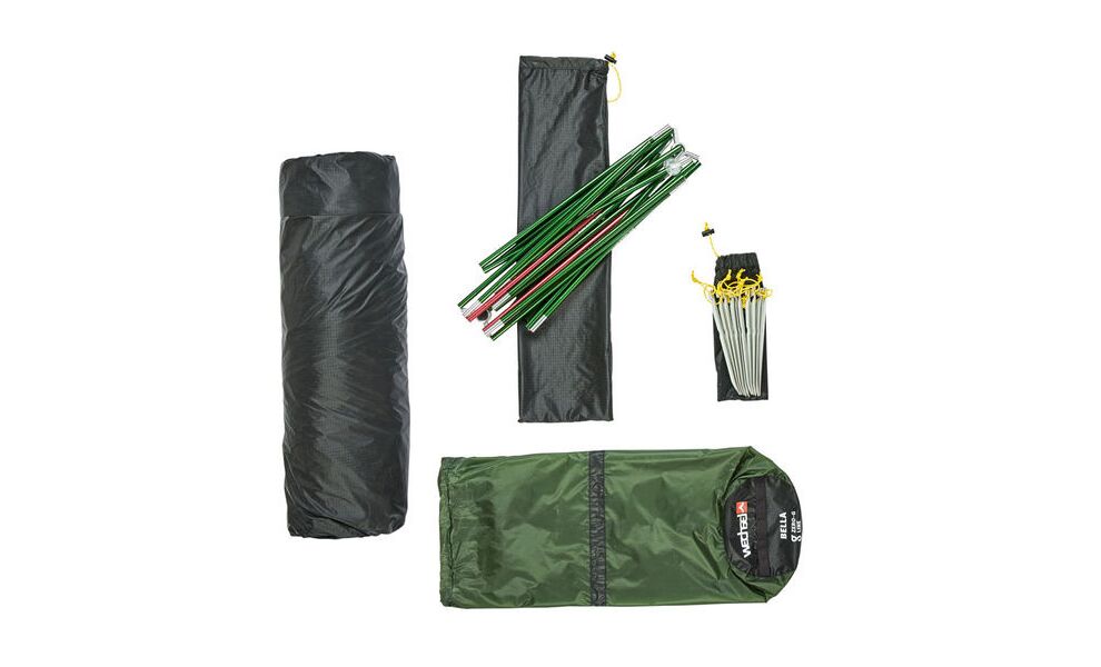 1-місний ультралегкий намет Wechsel Bella: двошаровий, зображення 14