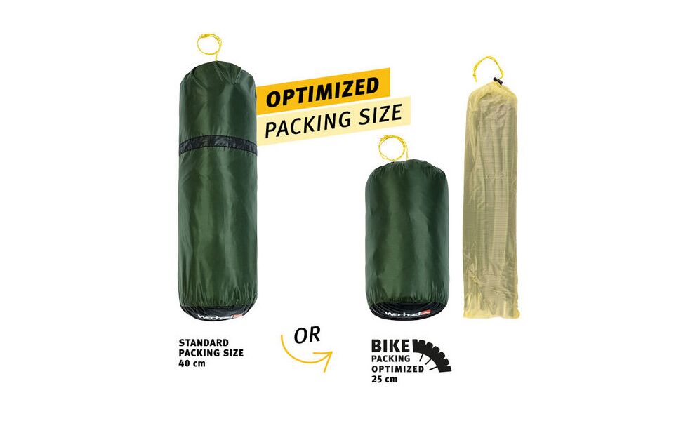 1-місний ультралегкий намет Wechsel Bella: двошаровий, зображення 15