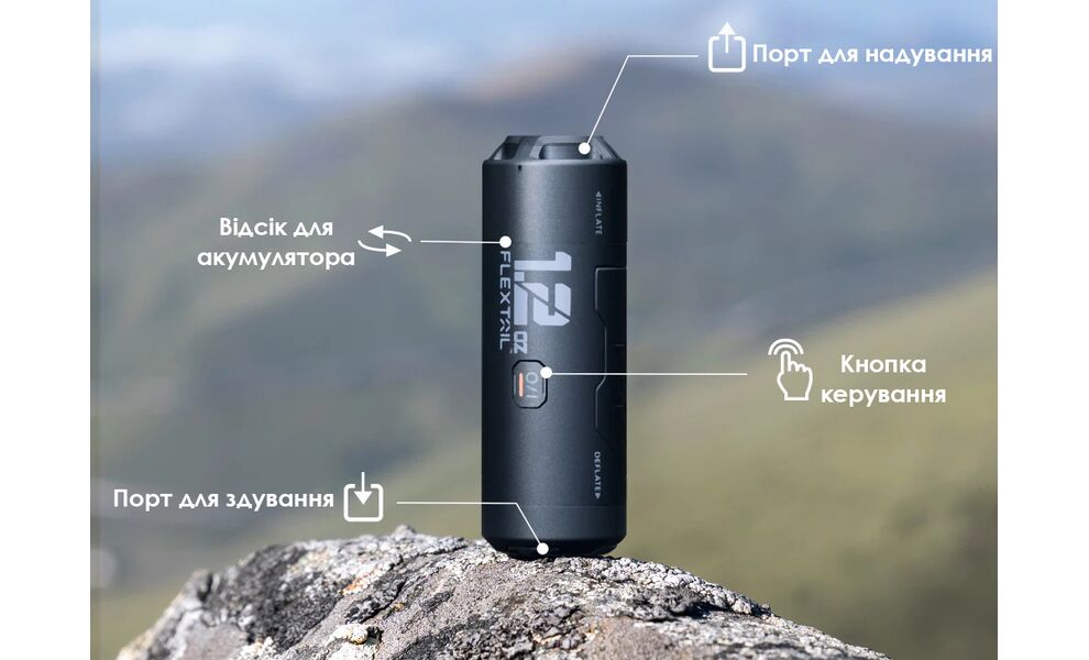 Насос Flextail Zero Pump (Black), зображення 4