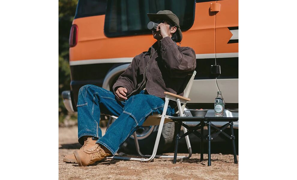 Розкладне крісло Naturehike CNK2300JU012 (Khaki), Колір виробника: Khaki, зображення 9