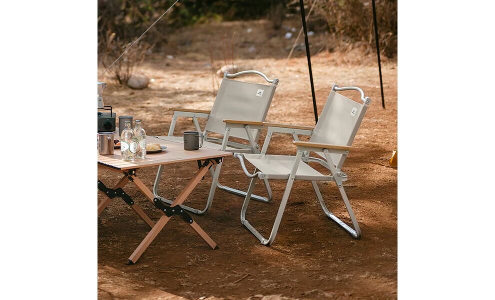 Розкладне крісло Naturehike CNK2300JU012 (Khaki), Колір виробника: Khaki, зображення 5