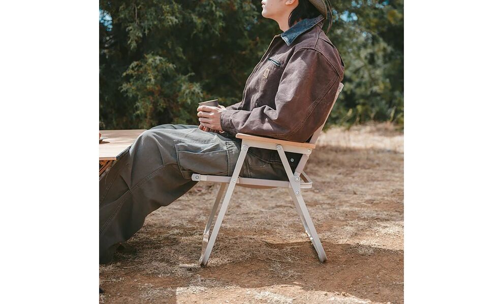 Розкладне крісло Naturehike CNK2300JU012 (Khaki), Колір виробника: Khaki, зображення 10