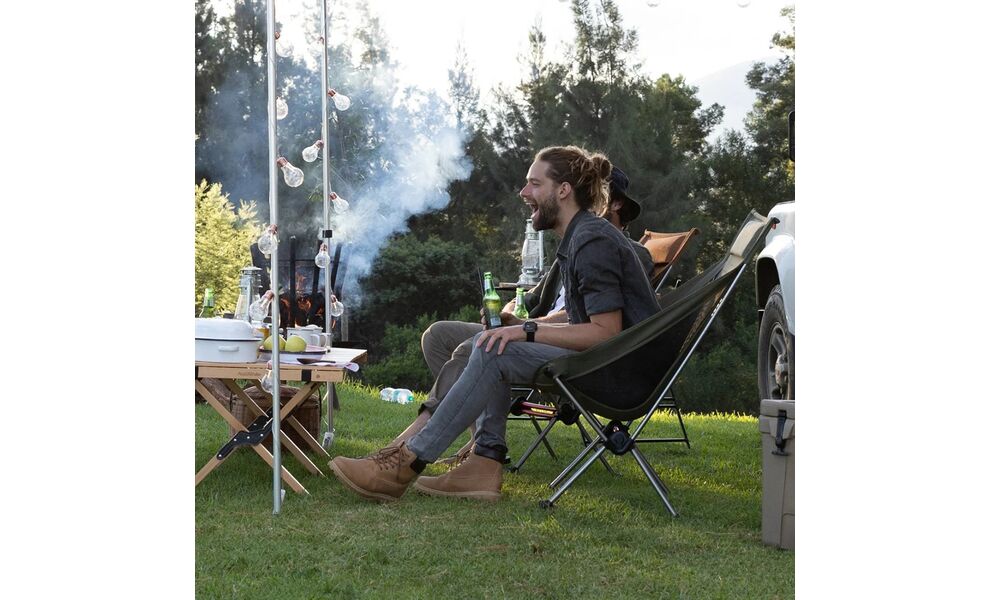 Розкладний стілець Naturehike CNK2350JJ018, Колір виробника: Orange, зображення 14