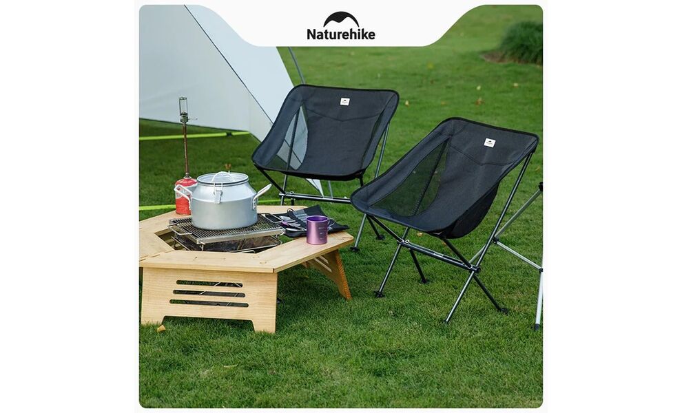 Розкладний стілець Naturehike CNK2450JJ015 (Brown) - M, Тип розміру: M, Колір виробника: Brown, зображення 9