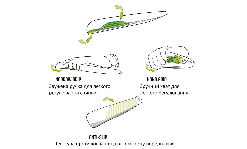 Розкладне крісло Outwell Kenai (Grey), Колір виробника: Grey, зображення 8