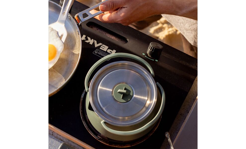 Похідний набір складного посуду Sea to Summit Detour Kettle Cook - Set 3P (з чохлом) на 2 особи: чайник, 2 стакани, зображення 10