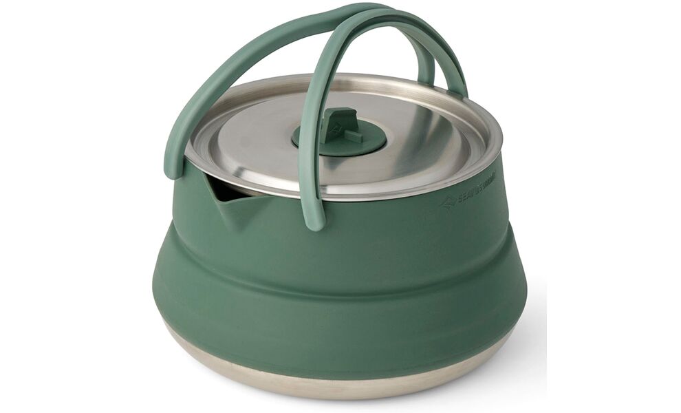 Похідний набір складного посуду Sea to Summit Detour Kettle Cook - Set 3P (з чохлом) на 2 особи: чайник, 2 стакани, зображення 5