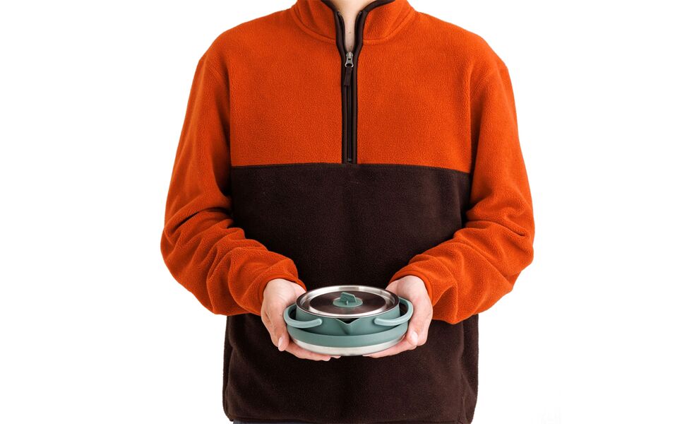 Похідний набір складного посуду Sea to Summit Detour Kettle Cook - Set 3P (з чохлом) на 2 особи: чайник, 2 стакани, зображення 9