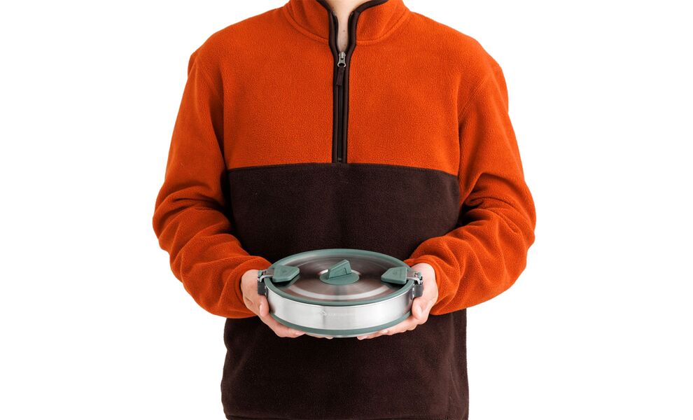 Похідний набір складного посуду Sea to Summit Detour One Pot Cook - Set 5P (БЕЗ чохла) на 2 особи: каструля, 2 миски, 2 стакани, зображення 13